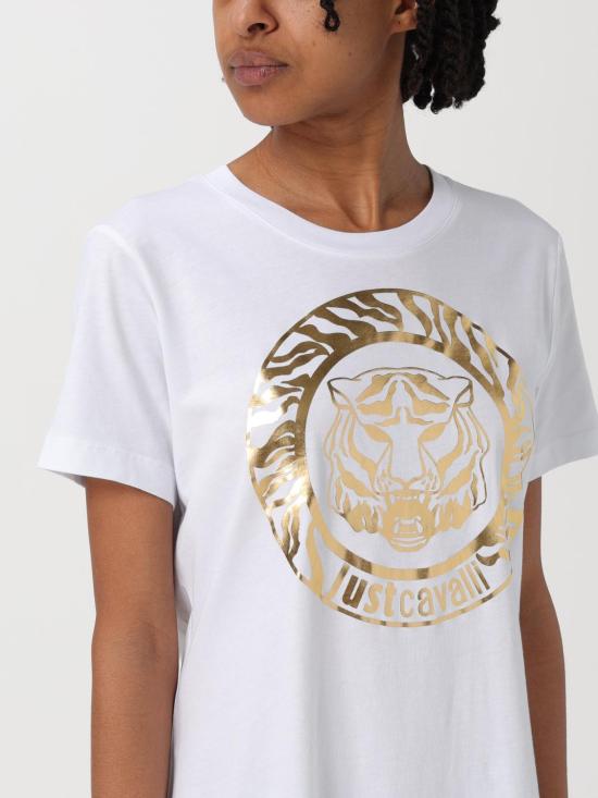  저스트까발리 숏 원피스 76PAOG12CJ300 003 White - JUST CAVALLI