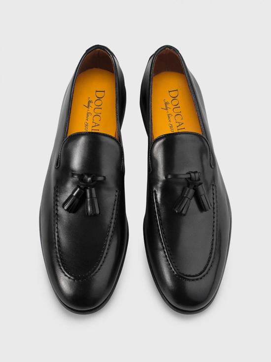 25FW 듀칼 로퍼 DU1080PANNUF159 N00 Black - DOUCAL’S