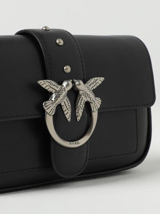 25FW 핑코 토트백 100061A0F1 Z99O Black 1 - PINKO