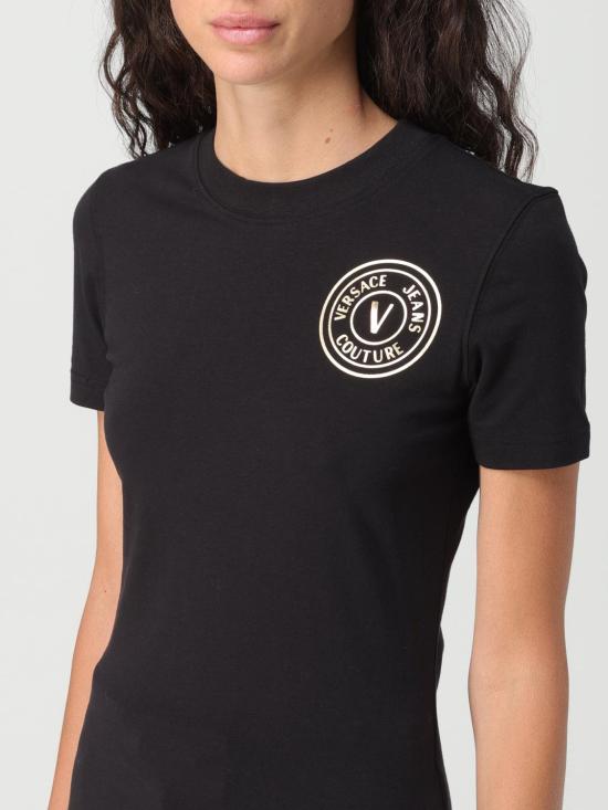  베르사체 반팔 티셔츠 75HAHT06CJ03T G89 Black - VERSACE