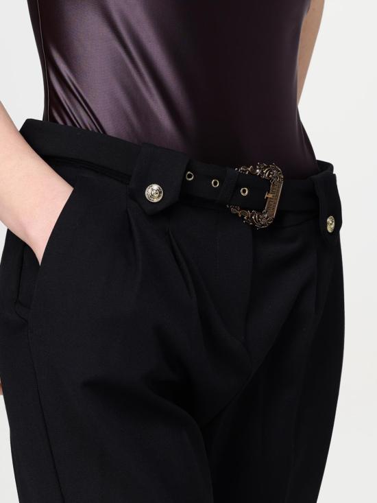 25SS 베르사체 스트레이트 팬츠 78HAA111N0356 899 Black - VERSACE