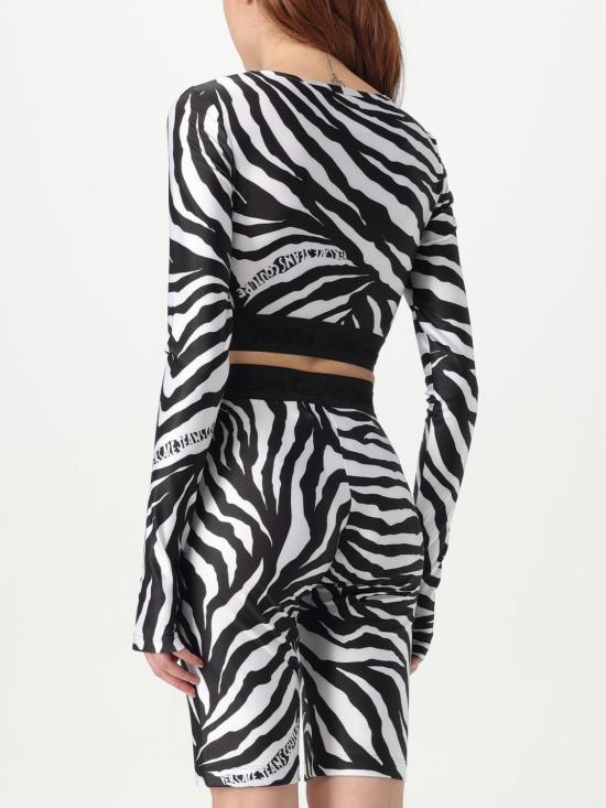 25SS 베르사체 긴팔 티셔츠 78HAH218JS482 L01 Black - VERSACE