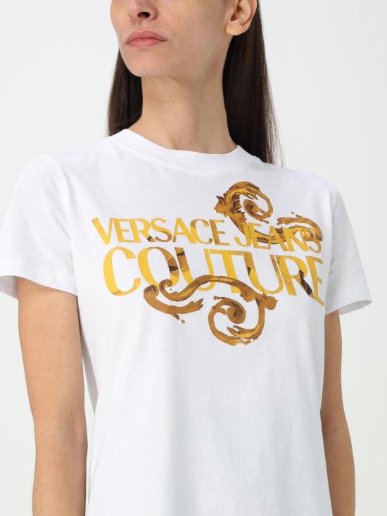  베르사체 반팔 티셔츠 76HAHG00CJ00G G03 White - VERSACE