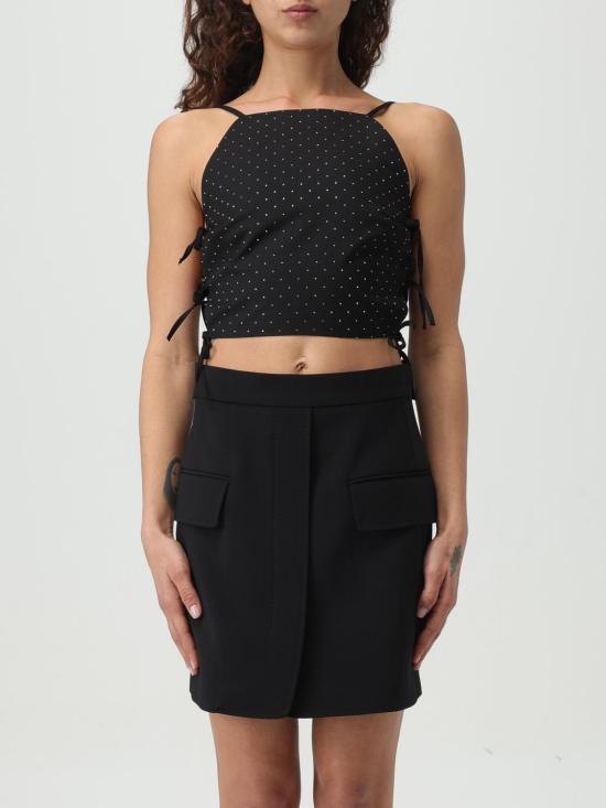  키아라 페라그니 민소매 티셔츠 76CBM271N0279 899 Black