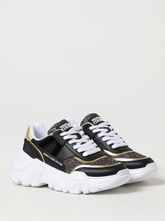 25FW 베르사체 뮬/슬리퍼 78VA3SC4ZPB07 G89 Black - VERSACE