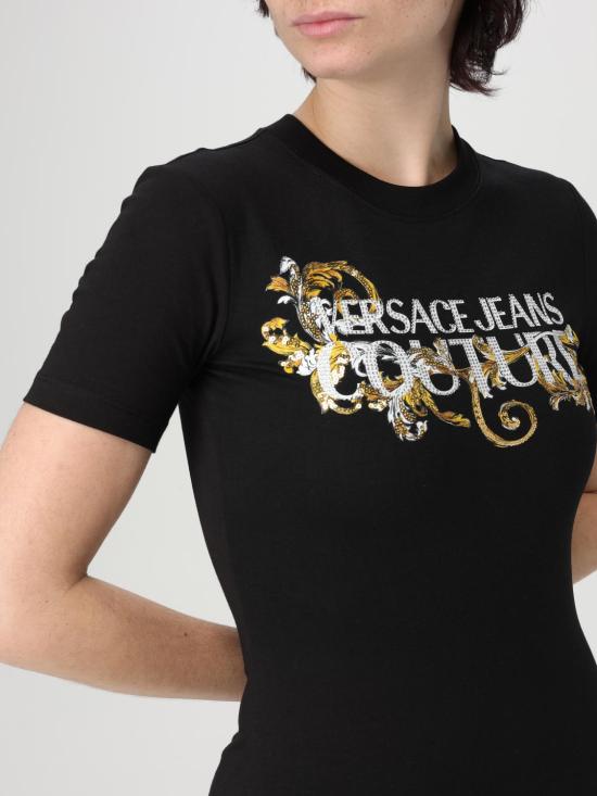 25SS 베르사체 롱 원피스 78HAOC06CJ02C G89 Black - VERSACE