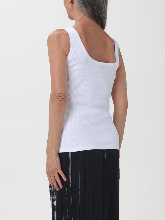  베르사체 민소매 티셔츠 76HAM625J0004 003 White - VERSACE