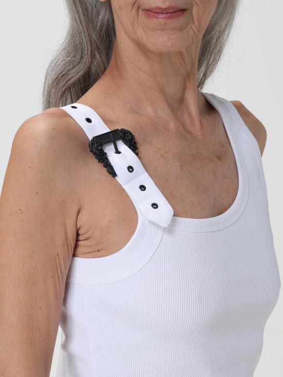  베르사체 민소매 티셔츠 76HAM625J0004 003 White - VERSACE