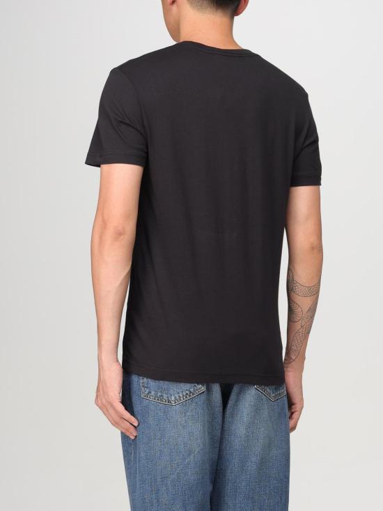 25FW 베르사체 반팔 티셔츠 77GAHT00CJ00T G89 Black - VERSACE