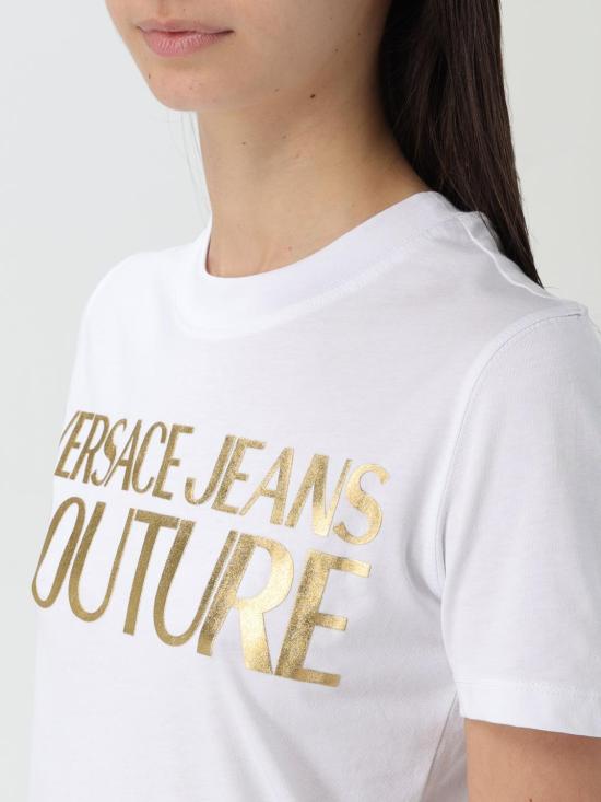  베르사체 반팔 티셔츠 77HAHT01CJ00T G03 White - VERSACE