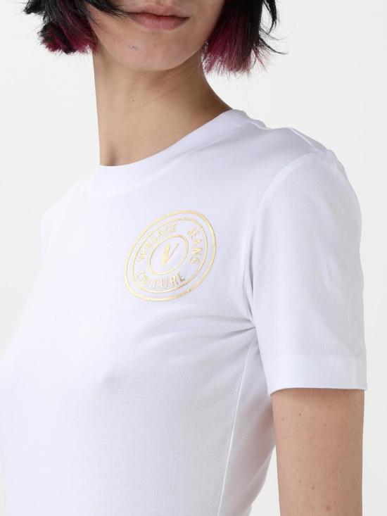 25SS 베르사체 숏 원피스 78HAOT00CJ03T G03 White - VERSACE