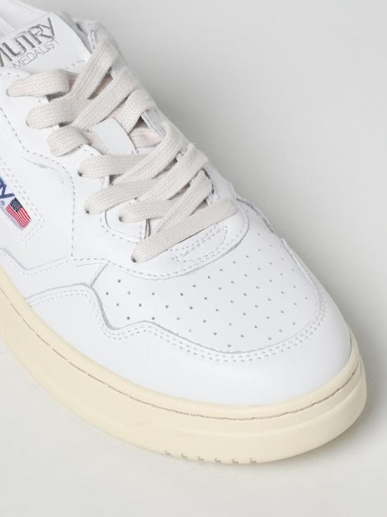 26SS 오트리 메달리스트 로우 스니커즈 AULMLL15 White - AUTRY