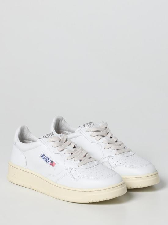 26SS 오트리 메달리스트 로우 스니커즈 AULMLL15 White - AUTRY