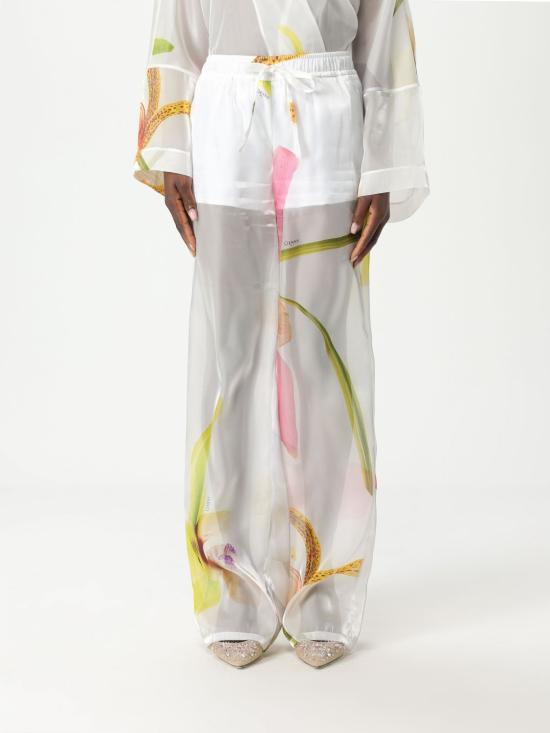 25SS 제니 팔라초 팬츠 78AAA129NS674 003 White