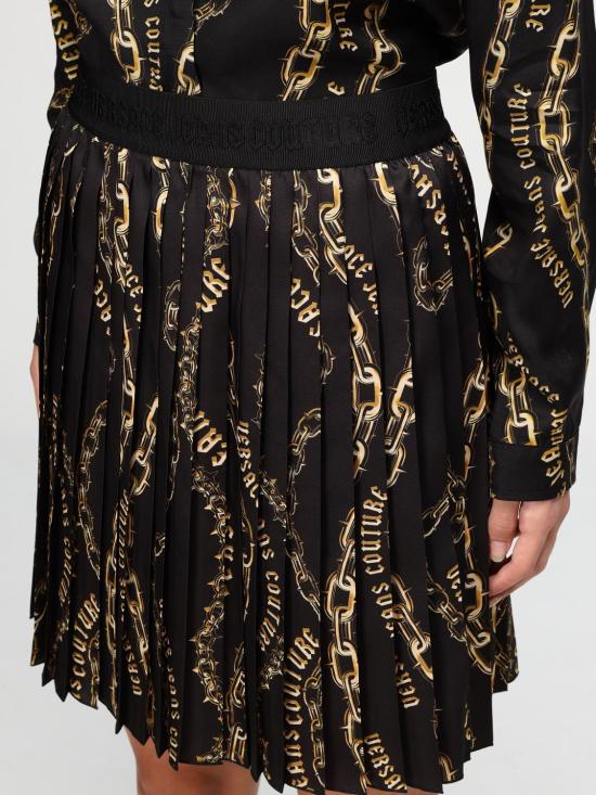 24FW 베르사체 숏 스커트 77HAE820NS525 G89 Black 1 - VERSACE