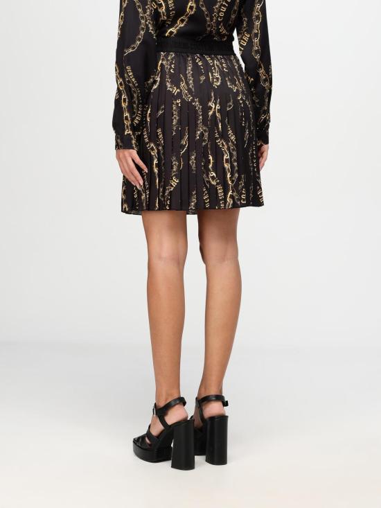 24FW 베르사체 숏 스커트 77HAE820NS525 G89 Black 1 - VERSACE