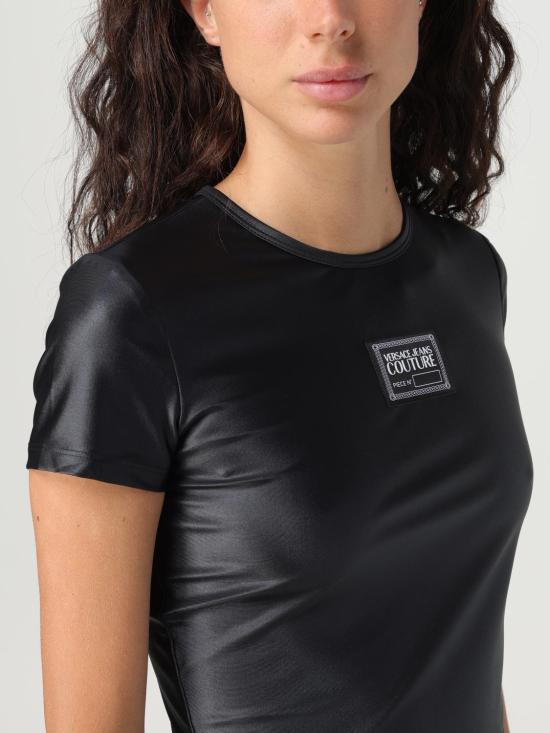  베르사체 반팔 티셔츠 75HAH602J0062 899 Black - VERSACE