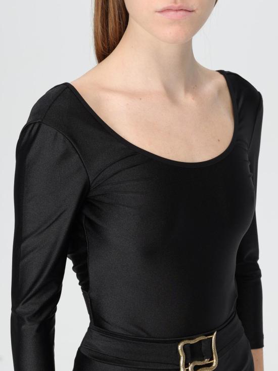  저스트까발리 긴팔 티셔츠 77PAM200J0108 899 Black - JUST CAVALLI