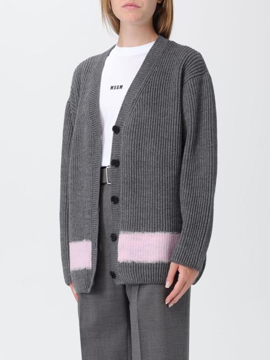 25FW 엠에스지엠 가디건 3941MDM220257777 97 Grey - MSGM