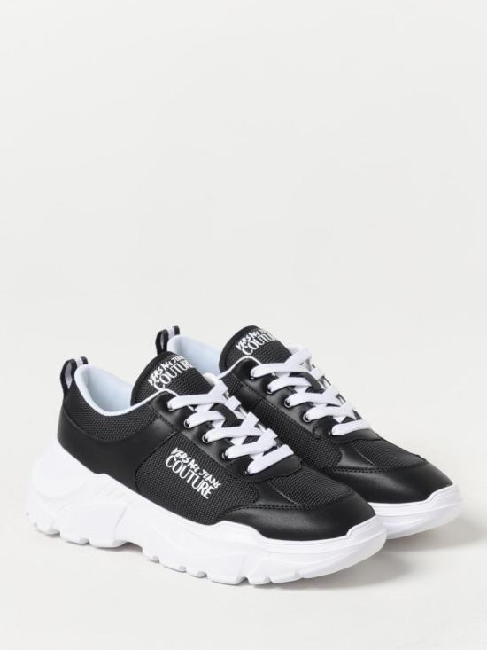 25SS 베르사체 뮬/슬리퍼 78YA3SC1ZSC52 899 Black - VERSACE