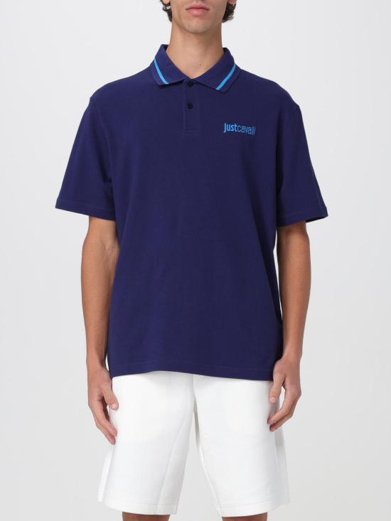 25SS 저스트까발리 폴로 티셔츠 78OAGT15CJ506 204 Blue