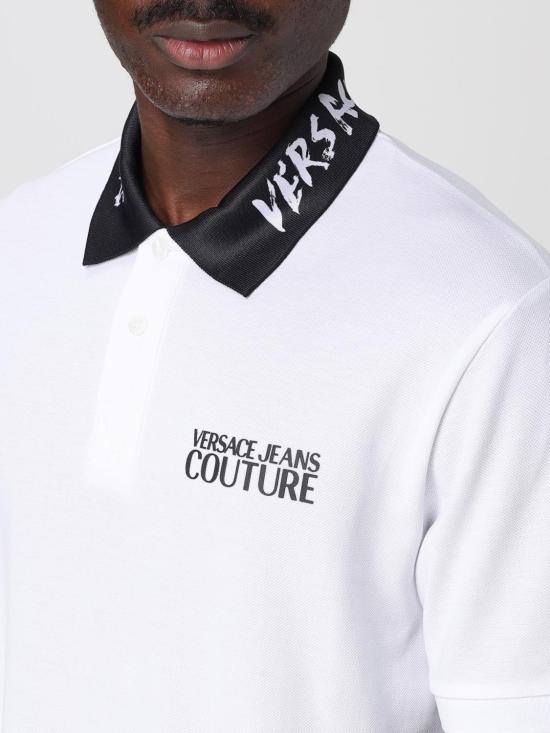 25SS 베르사체 폴로 티셔츠 78GAGT05CJ01T 003 White - VERSACE
