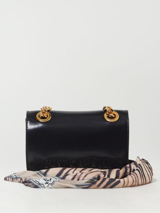25SS 저스트까발리 토트백 78RA4BH6ZSB86 899 Black