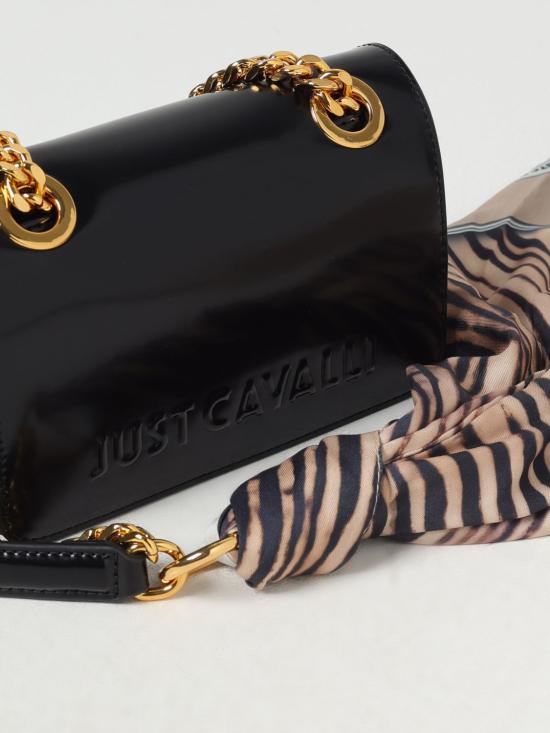 25SS 저스트까발리 토트백 78RA4BH6ZSB86 899 Black - JUST CAVALLI