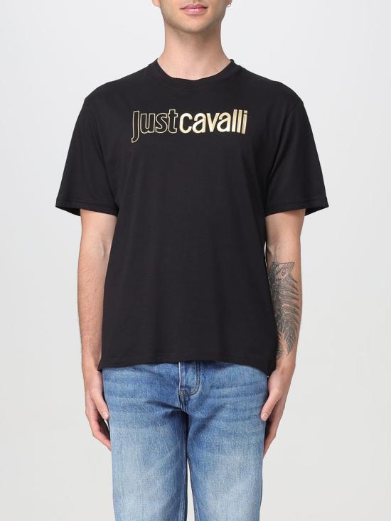 25SS 저스트까발리 반팔 티셔츠 78OAHT16CJ500 899 Black