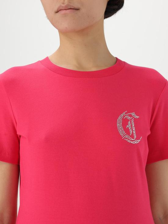  저스트까발리 반팔 티셔츠 78PAHE11CJ112 432 Pink - JUST CAVALLI