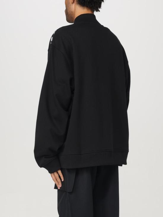 24FW 베르사체 집업 니트 77GAIC02CF02C 899 Black - VERSACE