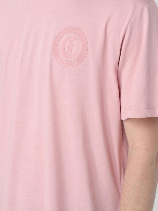 25SS 저스트까발리 반팔 티셔츠 78OAHT01CJ500 429 Pink - JUST CAVALLI