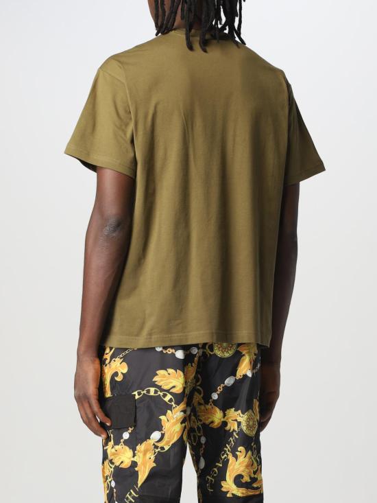  베르사체 반팔 티셔츠 75GAHE01CJ00E 107 Green - VERSACE