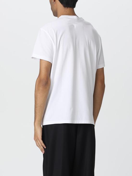 26SS 마르지엘라 디스트로이드 로고 티셔츠 S30GC0701S22816 994 White - MAISON MARGIELA