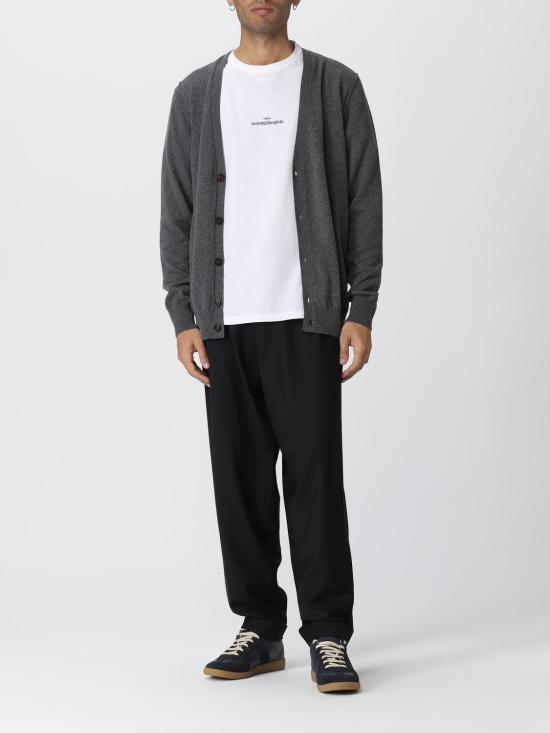 26SS 마르지엘라 디스트로이드 로고 티셔츠 S30GC0701S22816 994 White - MAISON MARGIELA