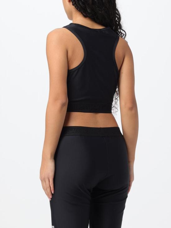  베르사체 민소매 티셔츠 76HAM227J0128 899 Black - VERSACE