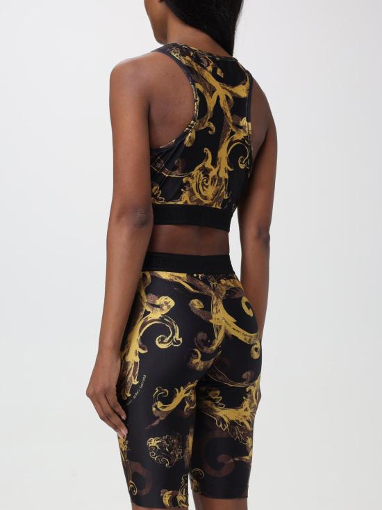  베르사체 민소매 티셔츠 76HAM227JS292 G89 Black - VERSACE