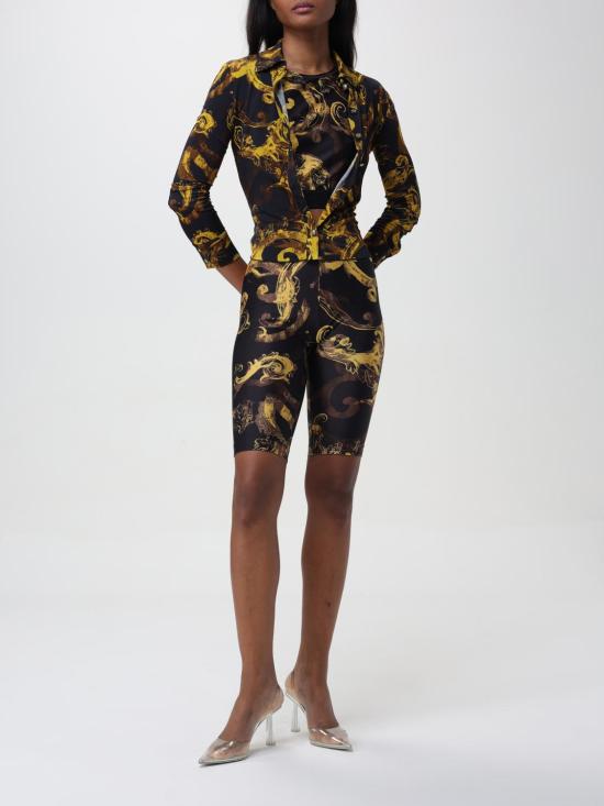  베르사체 민소매 티셔츠 76HAM227JS292 G89 Black - VERSACE