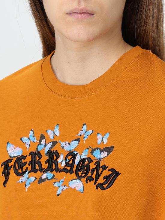 24FW 키아라 페라그니 이브닝 티셔츠 77CBHK01CJK08 718 Brown - CHIARA FERRAGNI