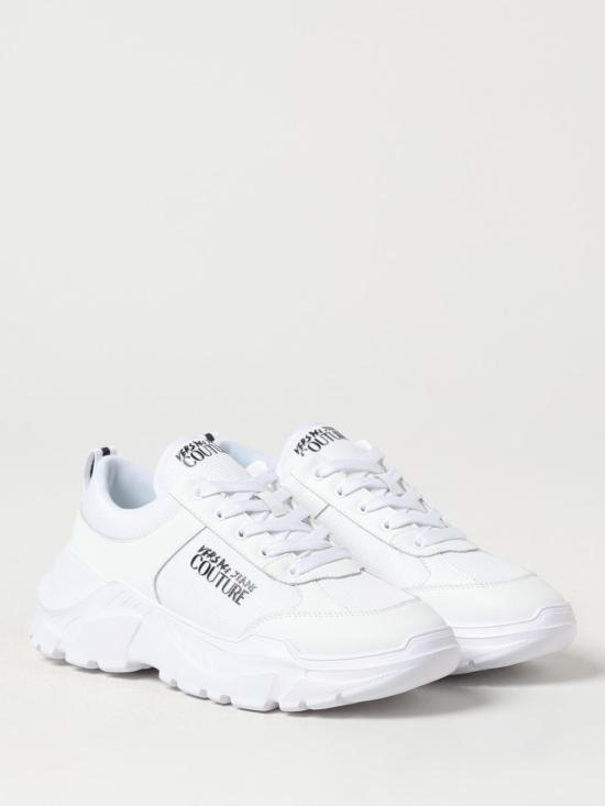 25SS 베르사체 뮬/슬리퍼 78YA3SC1ZSC52 003 White - VERSACE