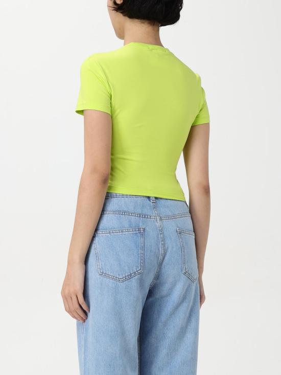 25FW 베르사체 반팔 티셔츠 78HAHC05CJ02C 166 Green - VERSACE