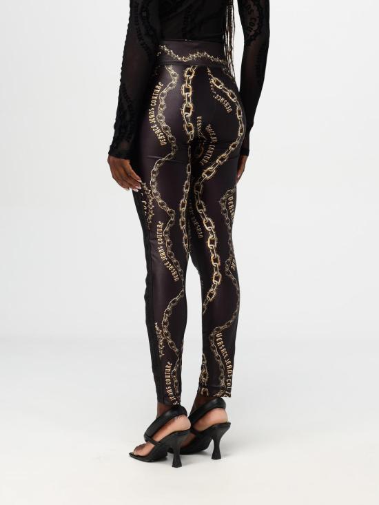 24FW 베르사체 레깅스 77HAC114JS417 G89 Black - VERSACE