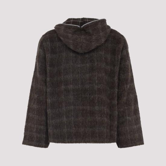 25FW 아워레가시 후드 티셔츠 M4256FD MARRONE DOM - OUR LEGACY