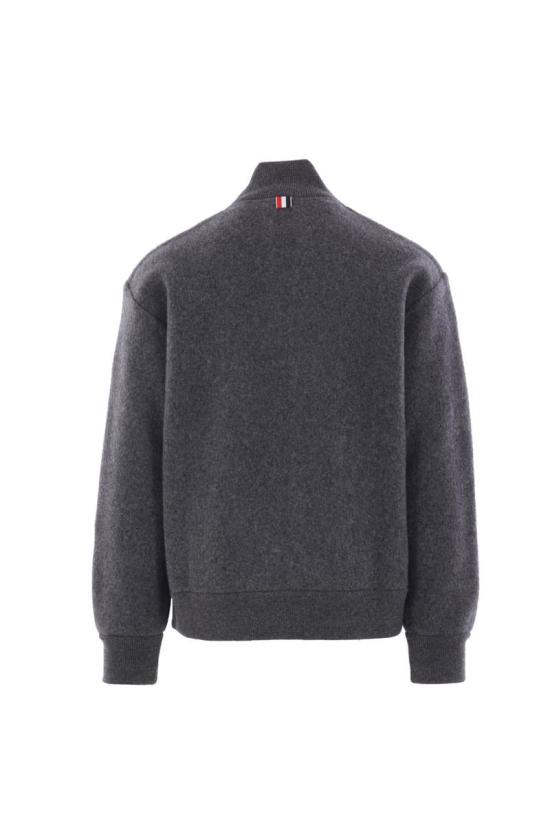 25FW 톰브라운 봄버 자켓 MJT526AJ0100015 CHARCOAL DOM - THOM BROWNE