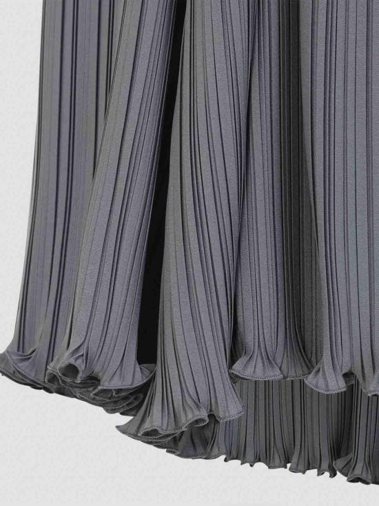 25SS 랑방 블라우스 RWTO00015904P25M3 Grey - LANVIN