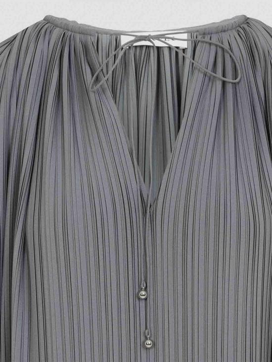 25SS 랑방 블라우스 RWTO00015904P25M3 Grey - LANVIN