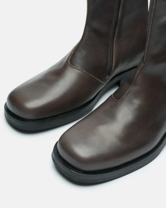  아워레가시 부츠 팬텀 텐실 소가죽 로 제작된 레거시 카미온 - OUR LEGACY