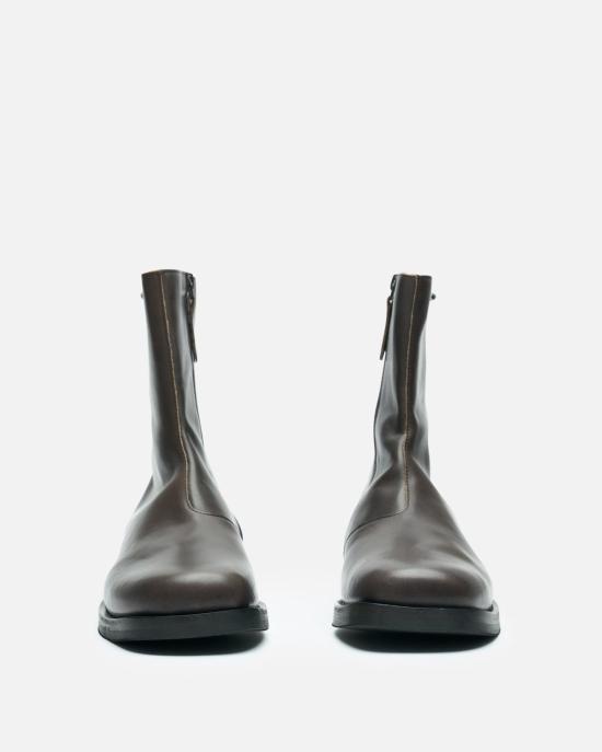  아워레가시 부츠 팬텀 텐실 소가죽 로 제작된 레거시 카미온 - OUR LEGACY