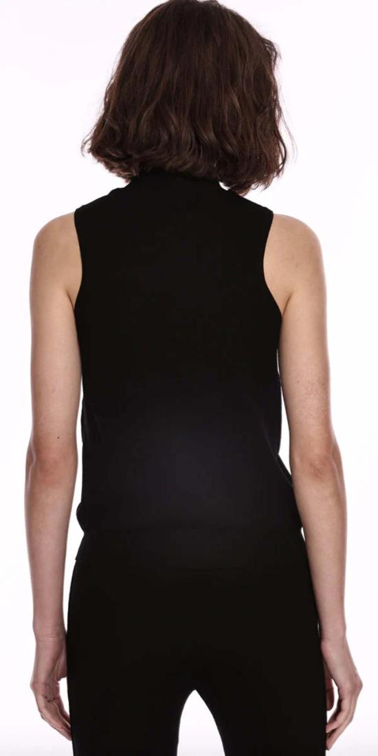  미니 로즈 블라우스 비스코스 모크넥 탑 - MINNIE ROSE