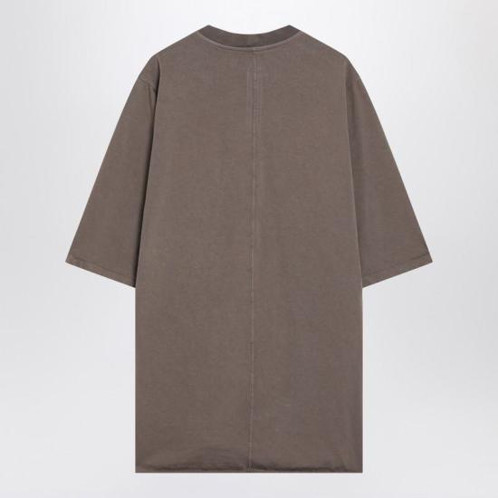 25FW 릭 오웬스 반팔 티셔츠 RR02E1274RIG R RICKO 34 GREY - RICK OWENS